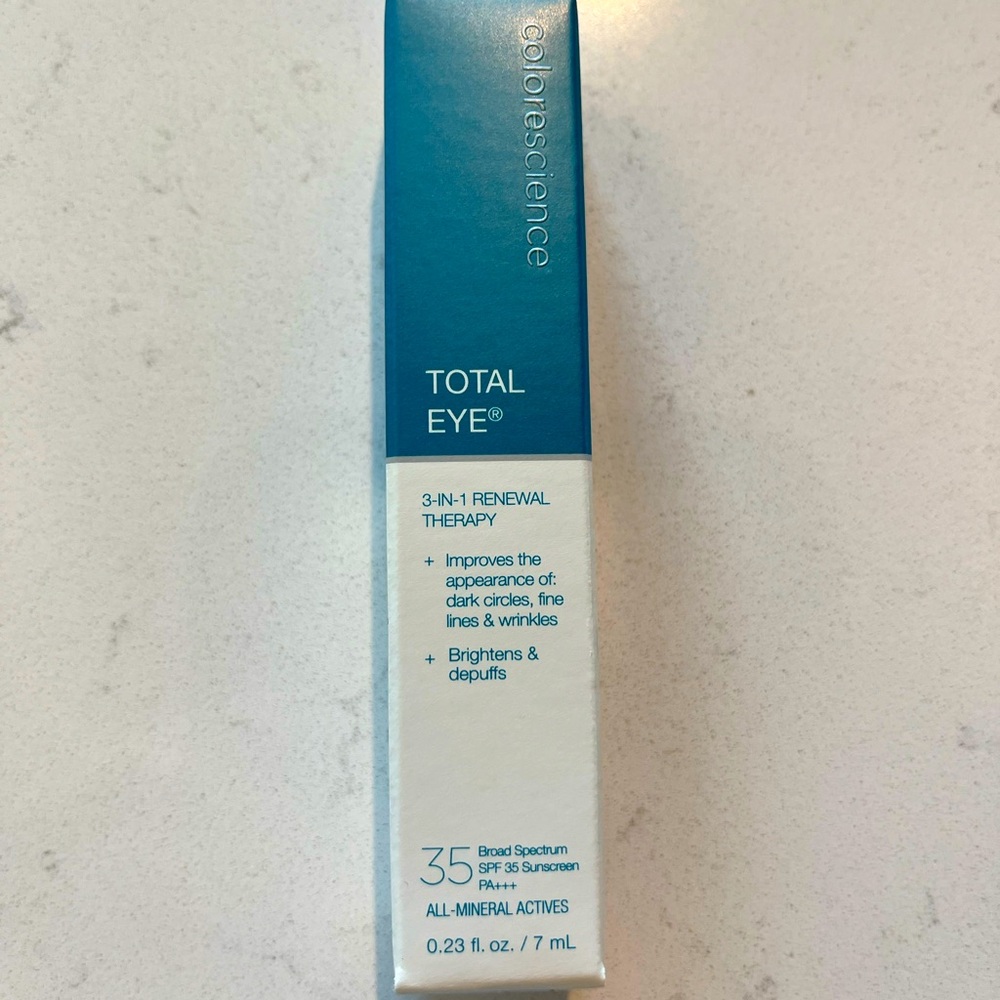 Colorescience Fair Total Eye NIB Concealer, Eye Cream, SpF